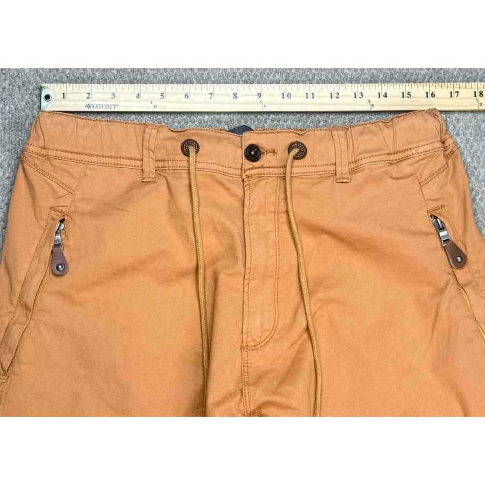 Level‎ 7 Men's Drawstring Waist Zipper Pocket Jogger Pants Size 38